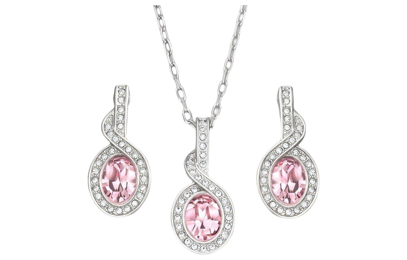 

Серебряные ожерелья Tyra для женщин Swarovski, серебряный