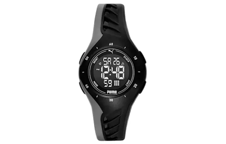

PUMA Часы Wrist Watch Quartz Movement Plastic Strap 40mm Black Dial Women's Watch, Black Dial
