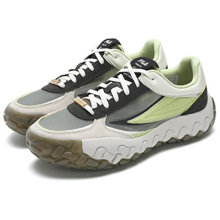 Футболка Gara Low Top Повседневные городские кроссовки для бега мужские зеленый серый FILA, дымчато-зеленый лайм фруктово-зеленый — фото 2