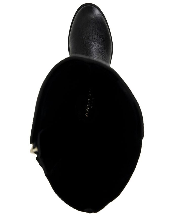 Женские высокие ботинки Levon с широким голенищем – увеличенная ширина Kenneth Cole New York, черный — фото 4