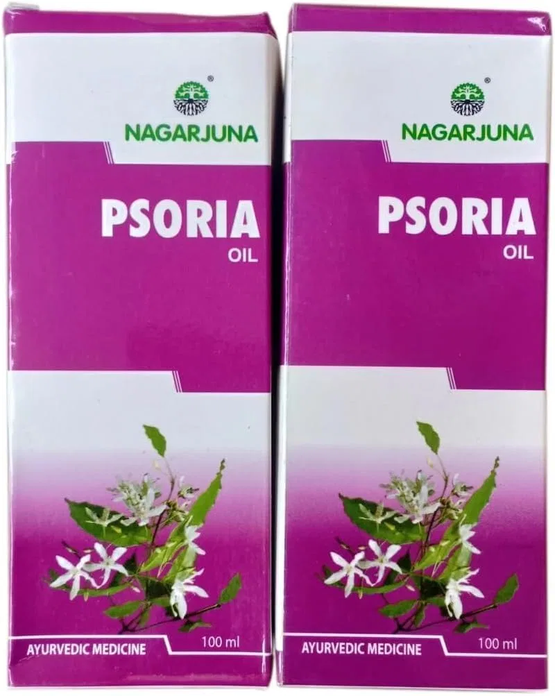 Масло Nagarjuna Psoria Oil 100 мл (2 шт.) Nagarjuna