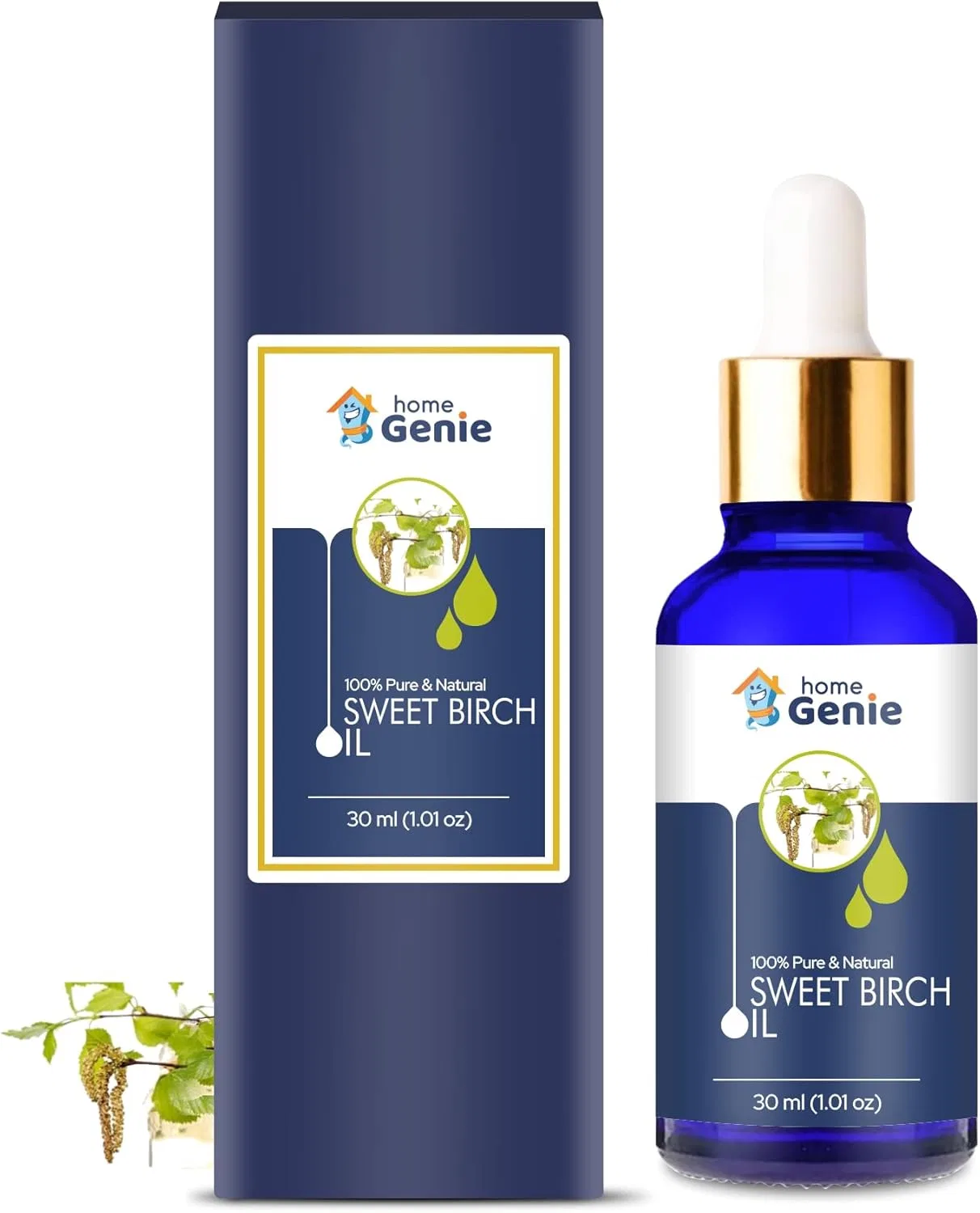 Масло для лица HOME GENIE — Sweet Birch Oil, 30 мл