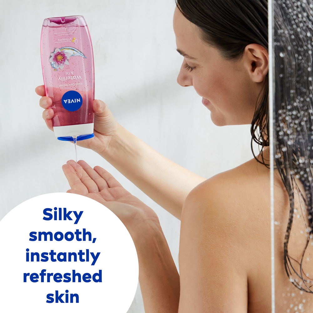 Освежающий гель для душа «Кувшинка и масло» Nivea, 250 мл — фото 2