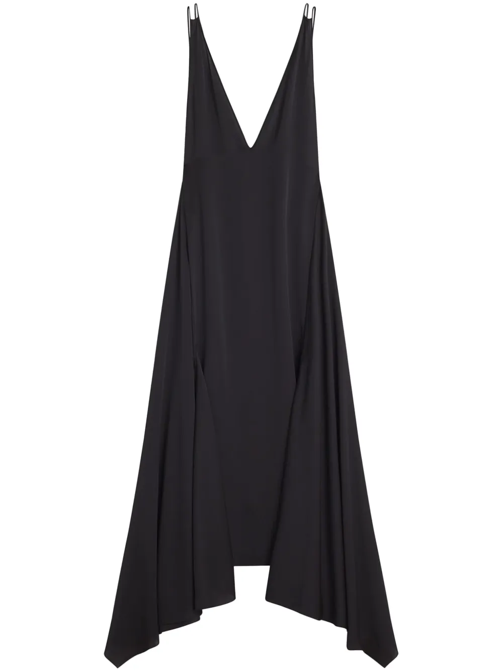 

Шелковое платье Lanvin, черный