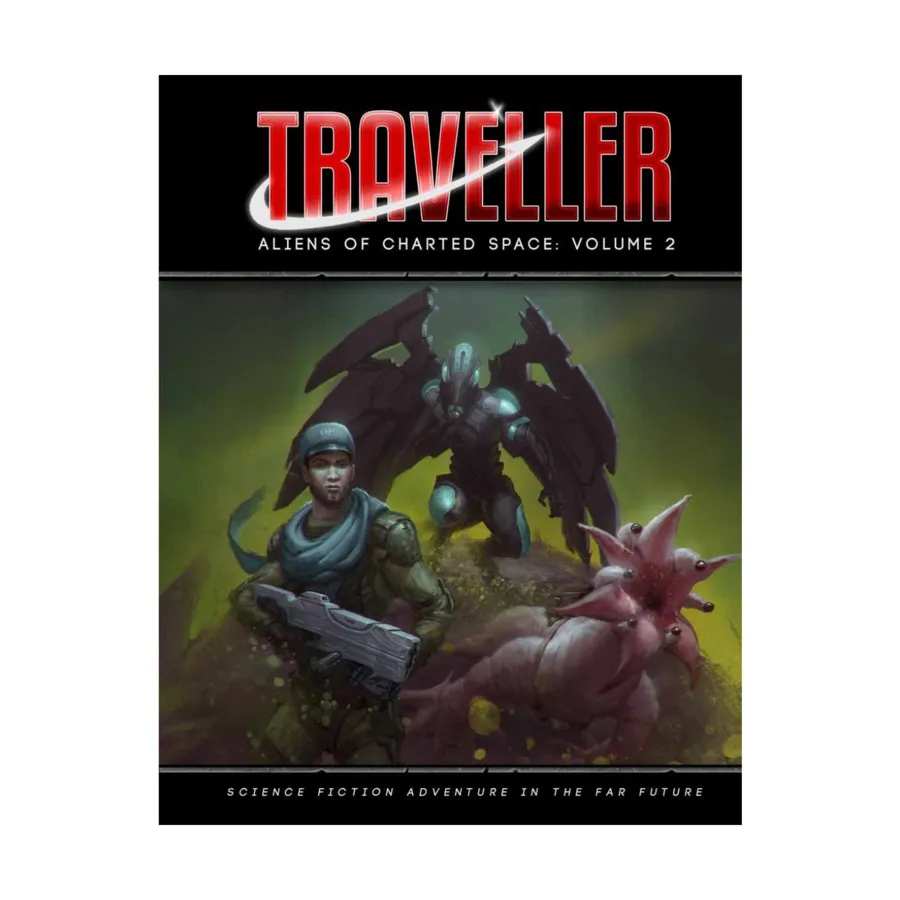 

Aliens of Charted Space Volume 2, Traveller (Mongoose 2nd Edition) - Core & Assorted, твердый переплет