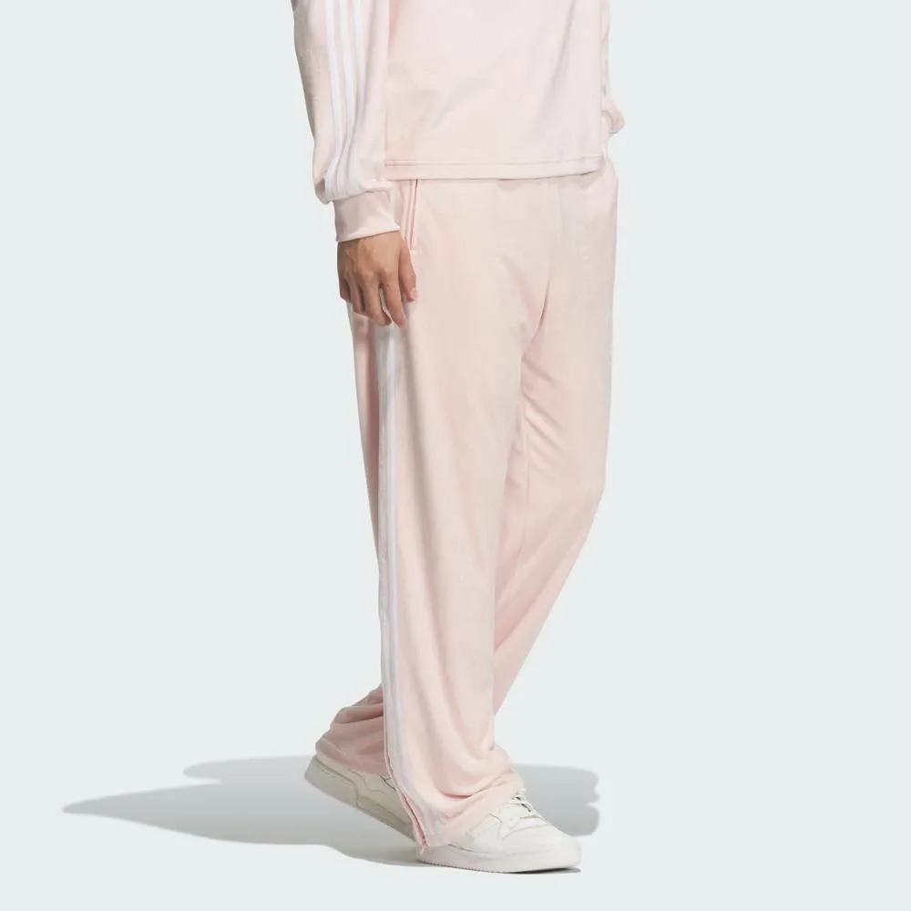 Спортивные брюки Adidas FB TP из велюра, цвет Pink — фото 3