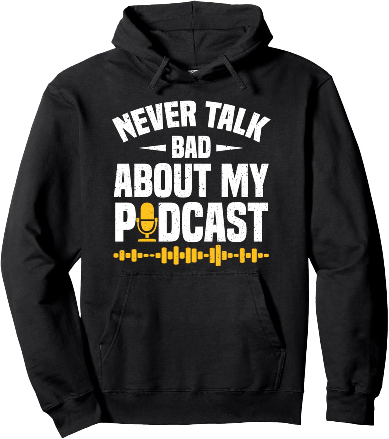 

Толстовка, Ведущий подкаста, слушатель подкаста, подкастер в толстовке Podcaster Podcast Podcasting Host, черный