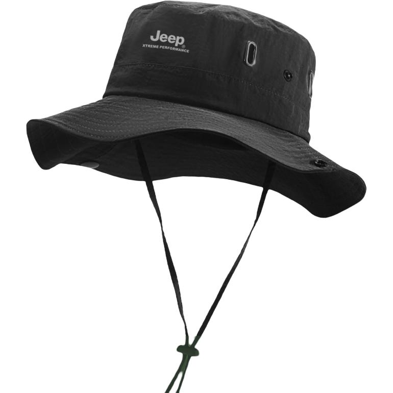 

Jeep Унисекс шапка от солнца из полиэстера, Black