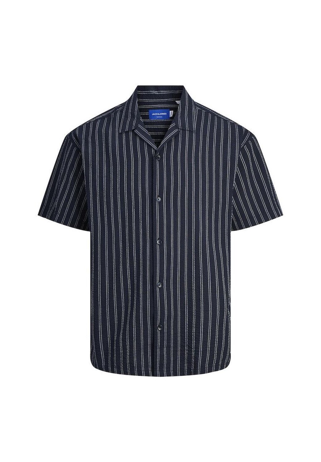 

Рубашка с коротким рукавом JACK & JONES, темно-синий