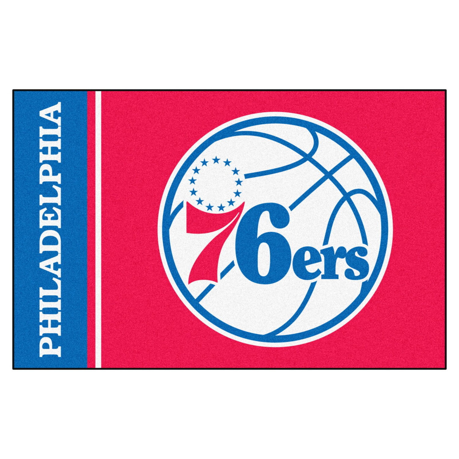 

Коврик «Филадельфия 76ers» Fanmats 19 x 30 дюймов, разноцветный