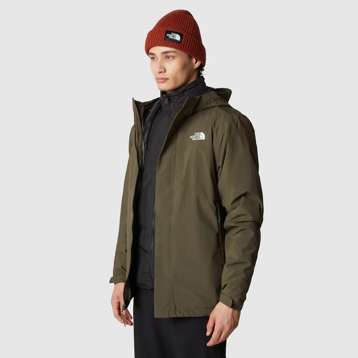 

Мужская куртка Triclimate Carto The North Face 3-в-1, коричневый