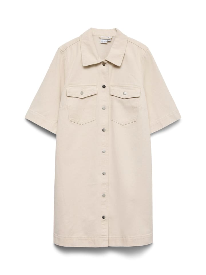 

Платье до колена Vero Moda, экрю