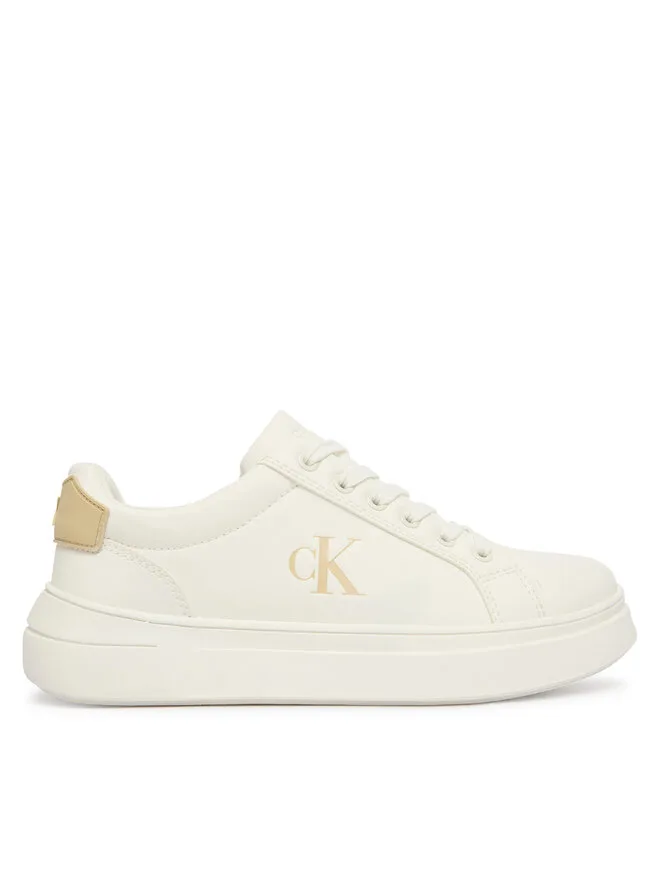 Calvin Klein Низкие кроссовки на шнуровке V3X9-83300-1355 белые