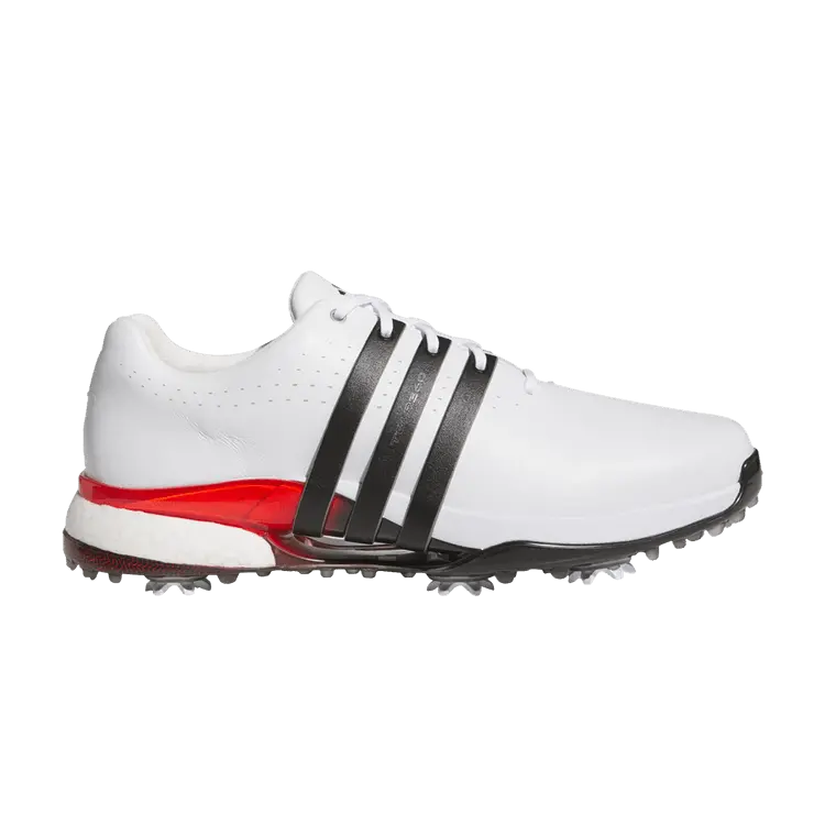 

Кроссовки adidas Tour 360 24 Golf White Black Lucid Red, белый