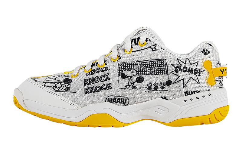 

Victor Амортизирующие износостойкие низкие бадминтонные кроссовки bright white детские