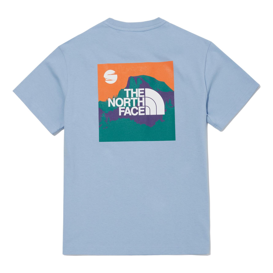 

Футболка (WMNS) THE NORTH FACE Graphic T-shirt 'Blue', синий
