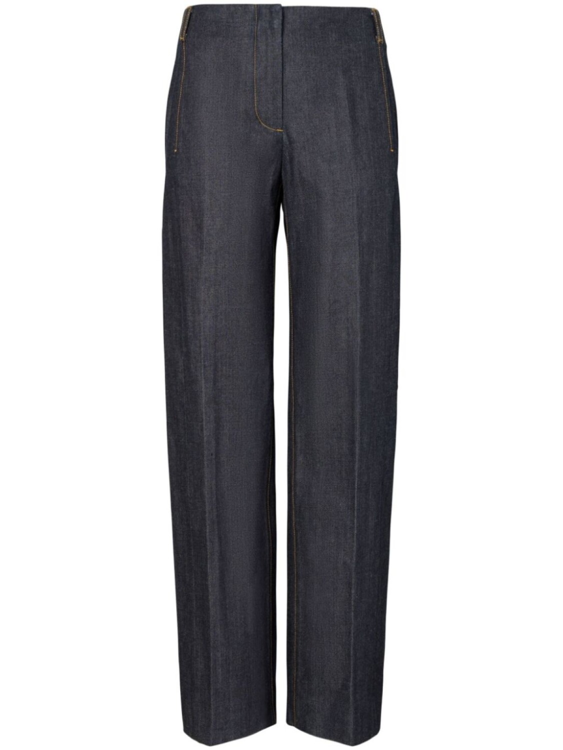 

Tory Burch прямые джинсы Selvedge, синий