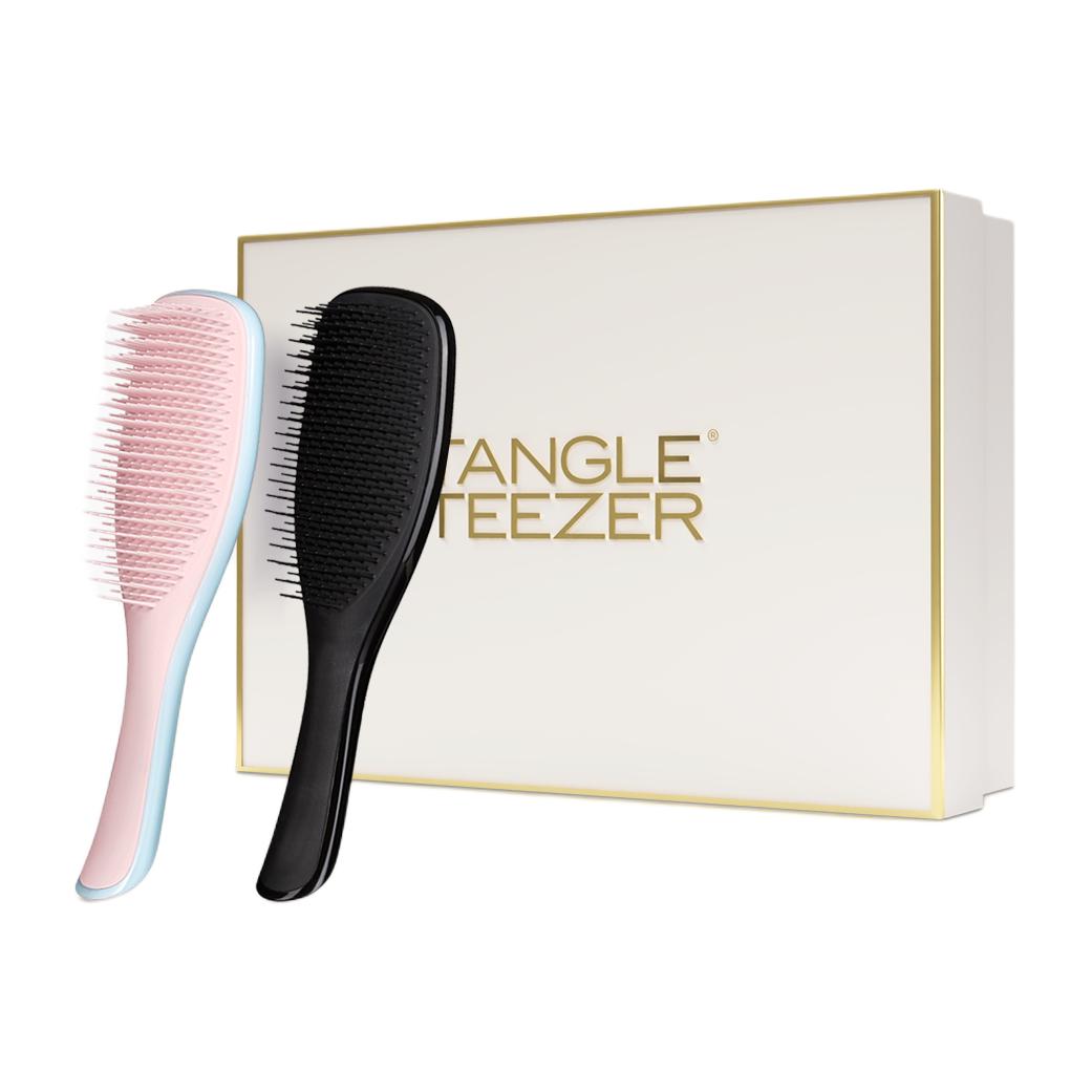 

Портальная и компактная расческа для придания объема Tangle Teezer, кремовый