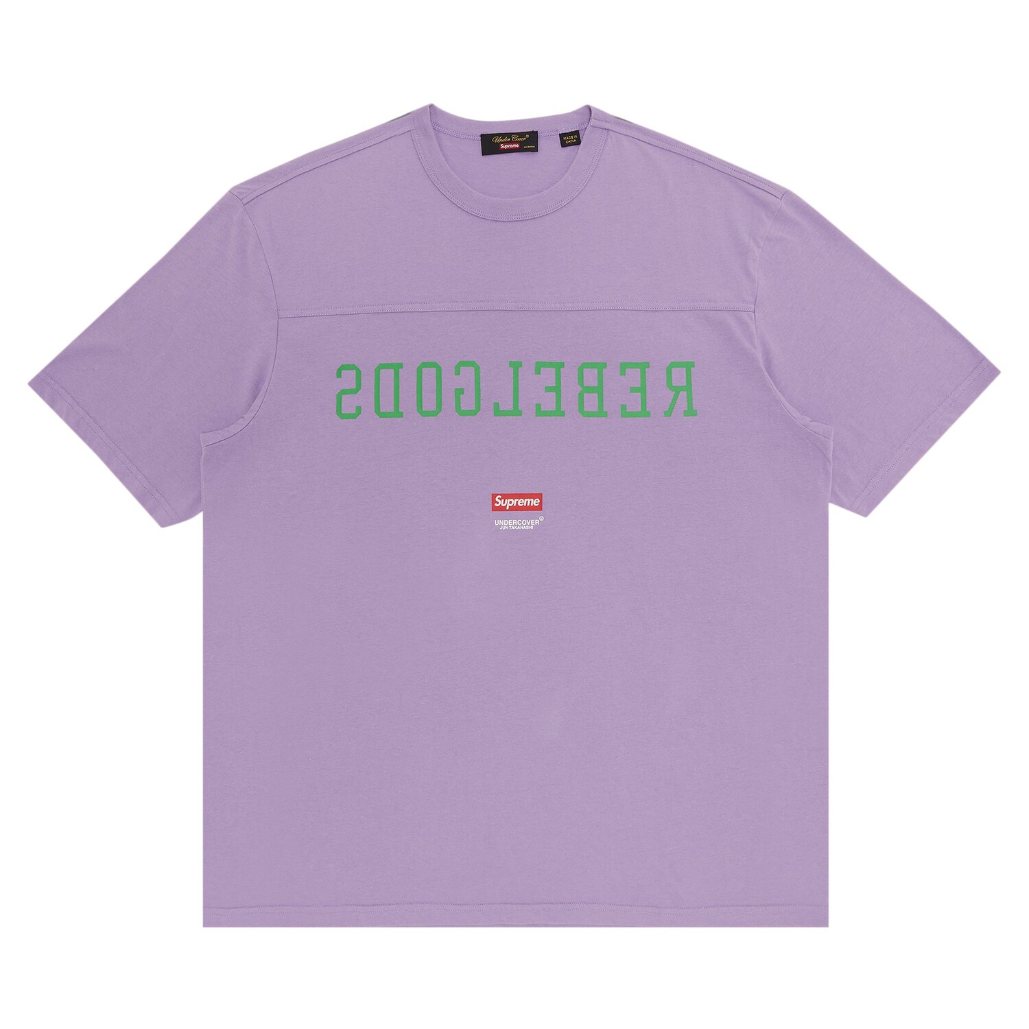 

Футбольная футболка Supreme x UNDERCOVER, цвет Светло-фиолетовый