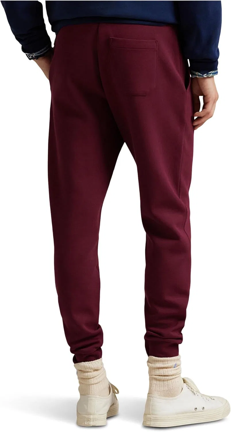 Мужские спортивные брюки из двойной вязки POLO RALPH LAUREN, Classic Wine — фото 2