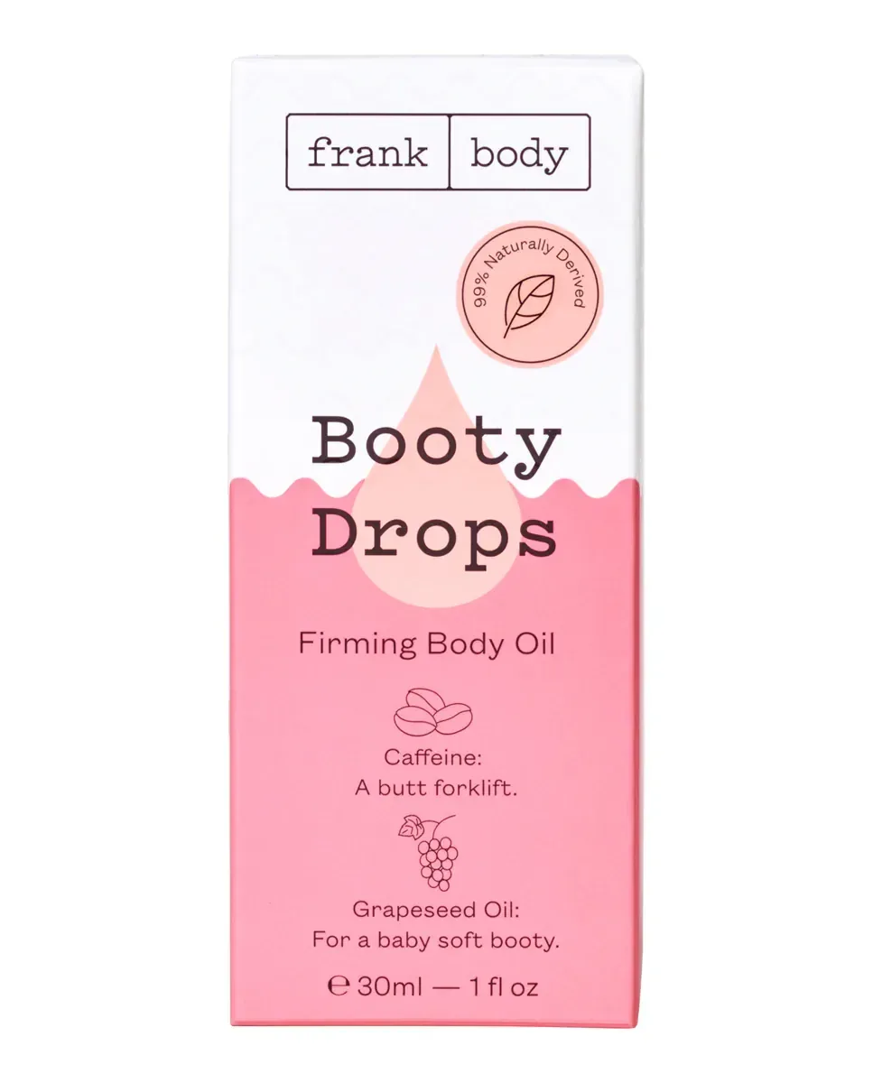 Подтягивающее масло для тела Booty Drops 30 мл Frank Body — фото 3