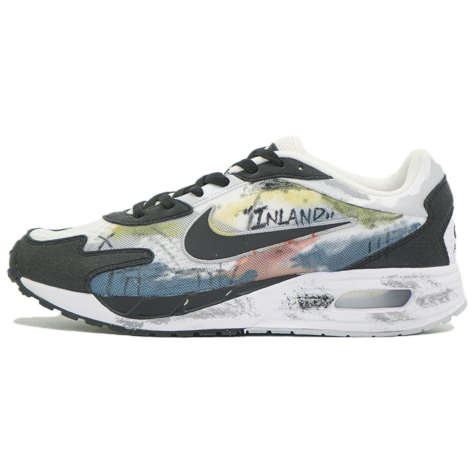 

Кроссовки Nike Air Max Solo Lifestyle Shoes Men Low-top Eveblue/Techgreen/Iolite, хаки