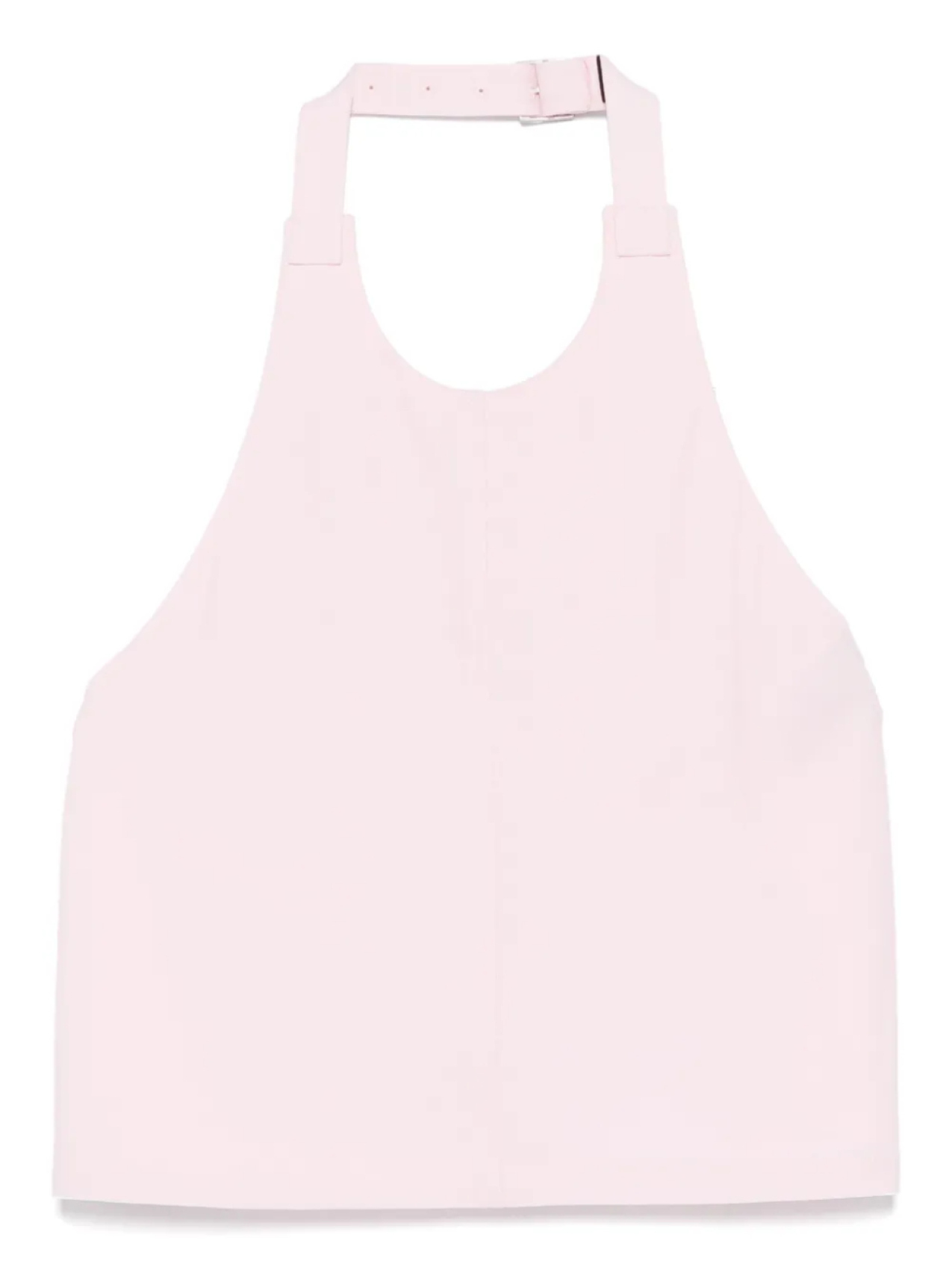 

WARDROBE.NYC топ с открытой спиной и бретельками через шею, розовый