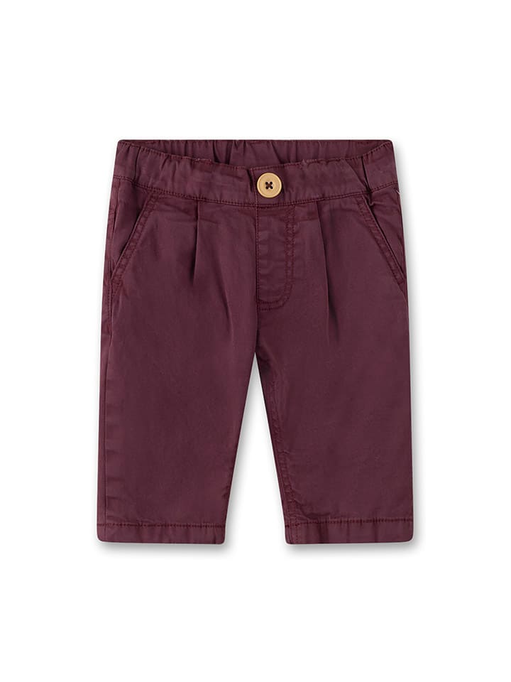 

Тканевые брюки Sanetta Kidswear, цвет dunkelrot