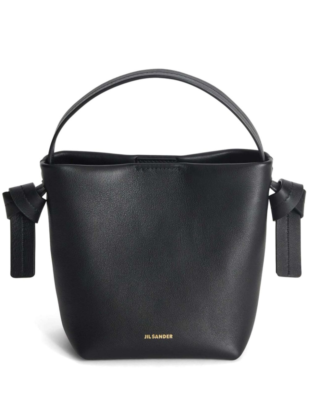 

Jil Sander сумка на плечо Knot Hobo Mini, черный