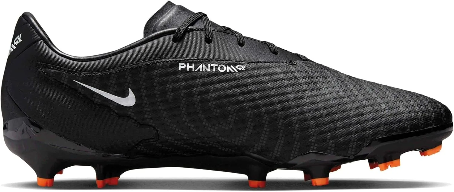 Мужские кроссовки NIKE Phantom Gx Academy Fg/MG, белый/черный/серый — фото 3
