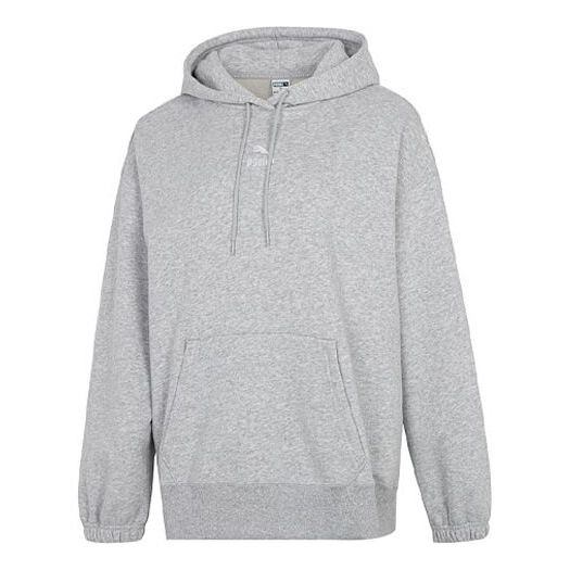 

Свитер classics oversized logo hoodie grey Puma, серый