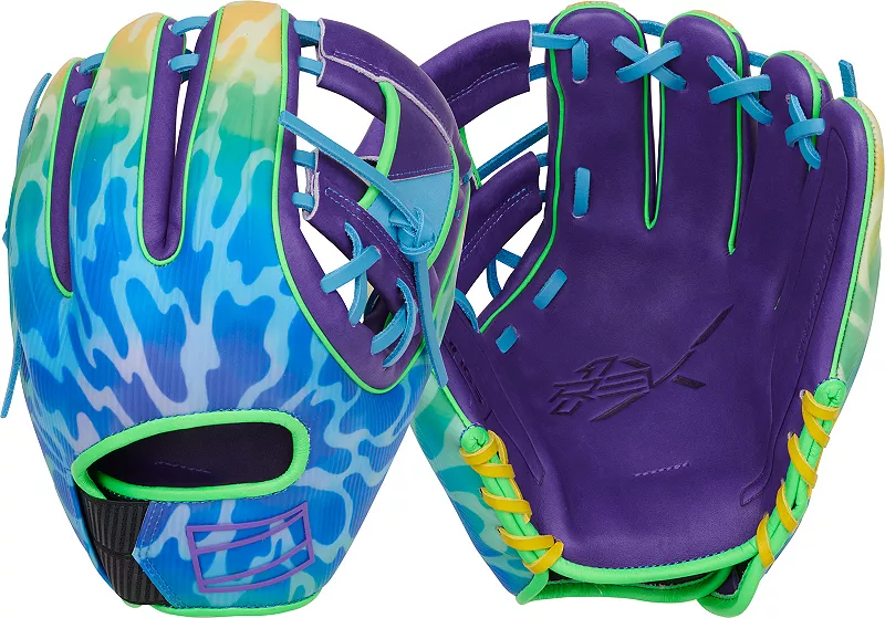 

Перчатки Rawlings Tampa серии REV1X 11,5 дюймов, синий/фиолетовый/зеленый