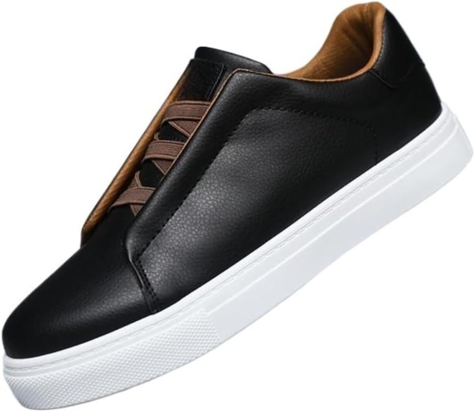 

Мужские модные кеды Faithgee с шнуровкой и низким верхом, повседневные удобные дышащие скейт-кроссовки, мужские туфли с круглым носком для ежедневной носки, черный