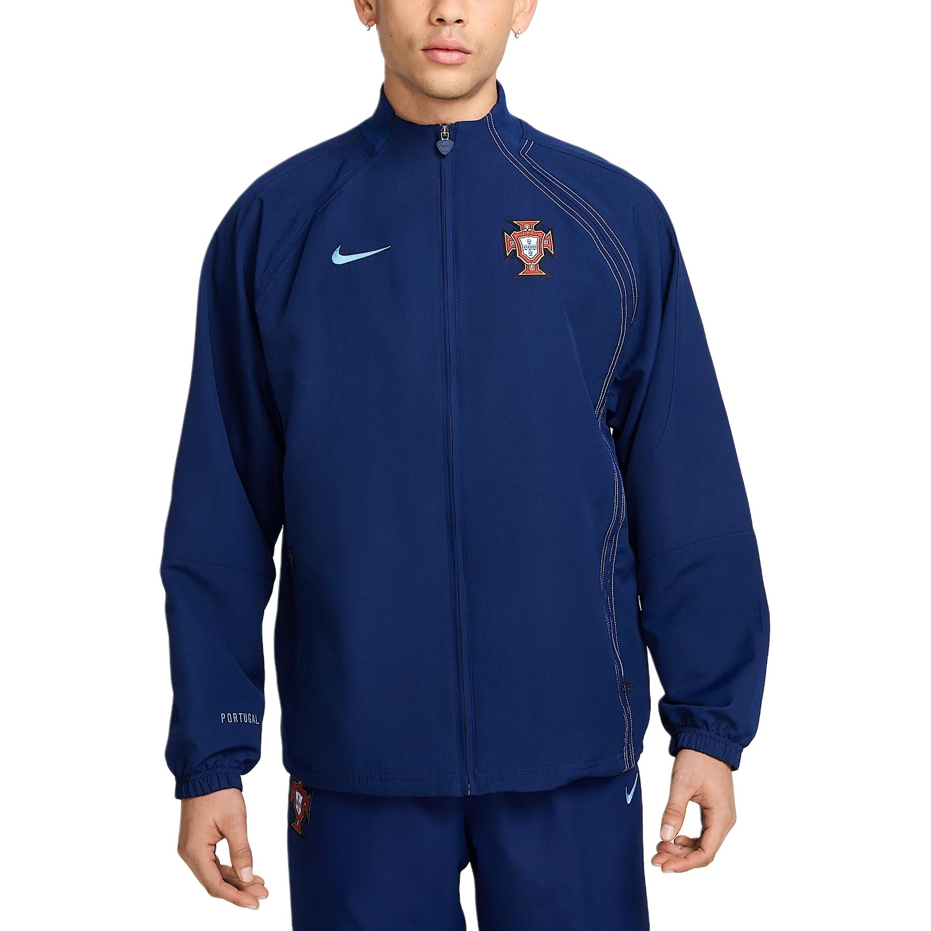 Nike Футбольная реплика курки Португалия 2004 мужская синяя, Blue Void/University Blue — фото 3