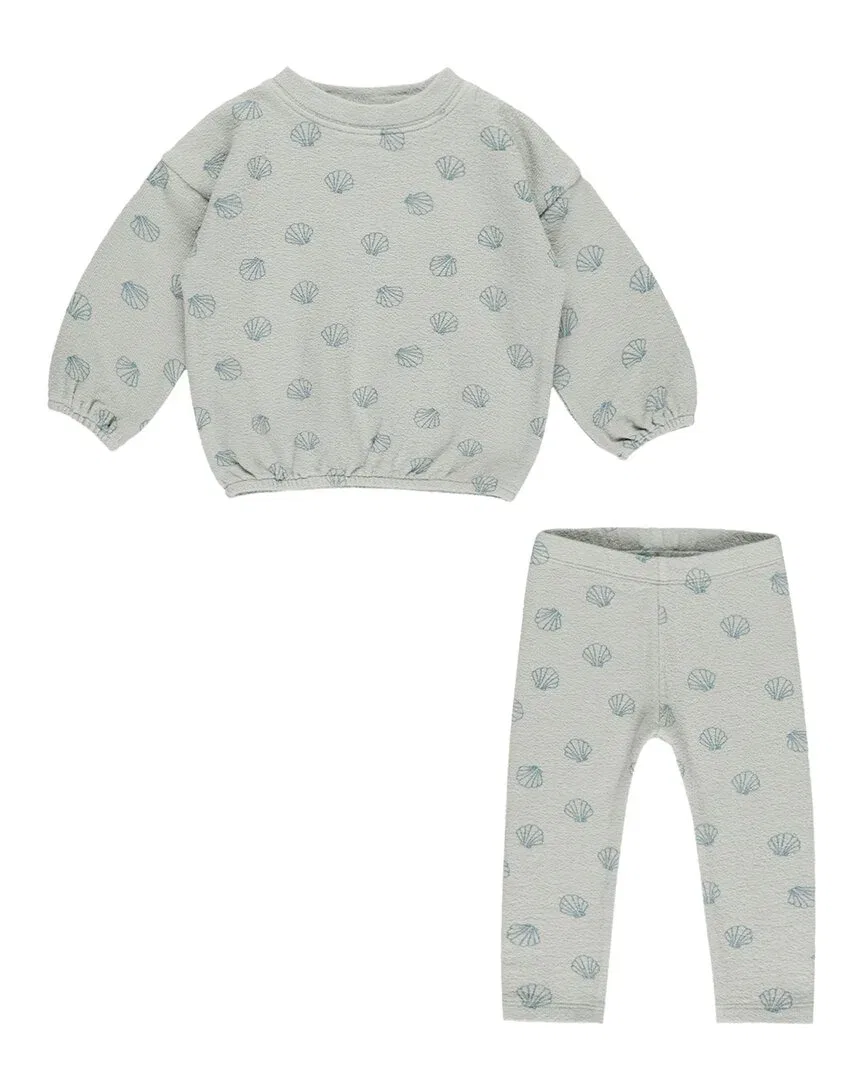 Вязаный комплект Rylee + Cru Collective из мягкой пряжи, розовый