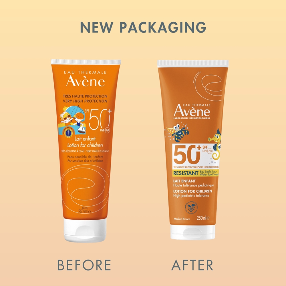 Солнцезащитный лосьон для детей SPF 50+ Avène, nuo 2 metų 250 мл — фото 2