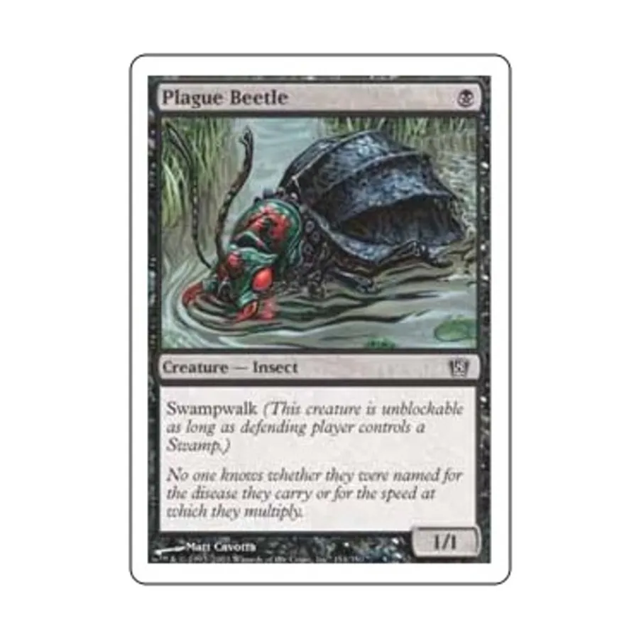 

CCG Чумной жук (С), MTG - 8th Edition