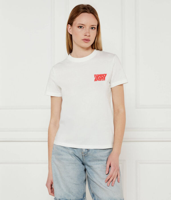 

Футболки Regular fit Tommy Jeans, экрю