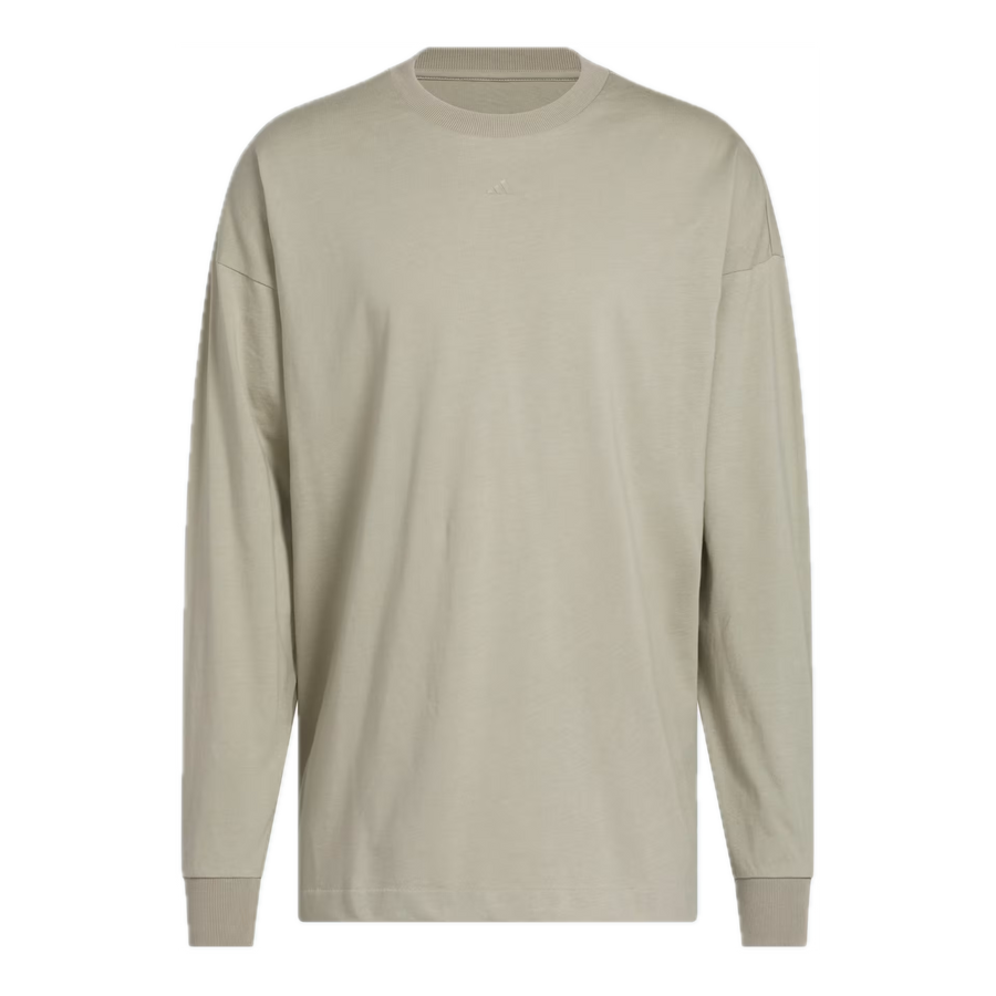 

Футболка adidas Basketball Long Sleeve T-Shirt 'Putty Beige', бежевый