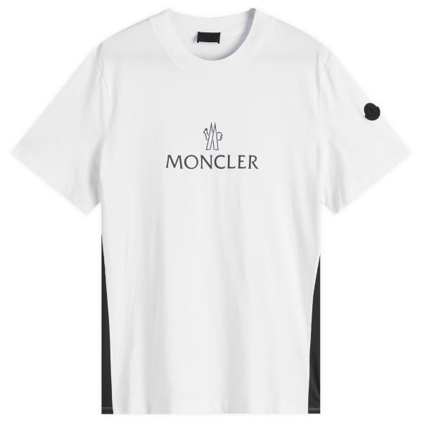 

Архивная футболка с логотипом Moncler, белый