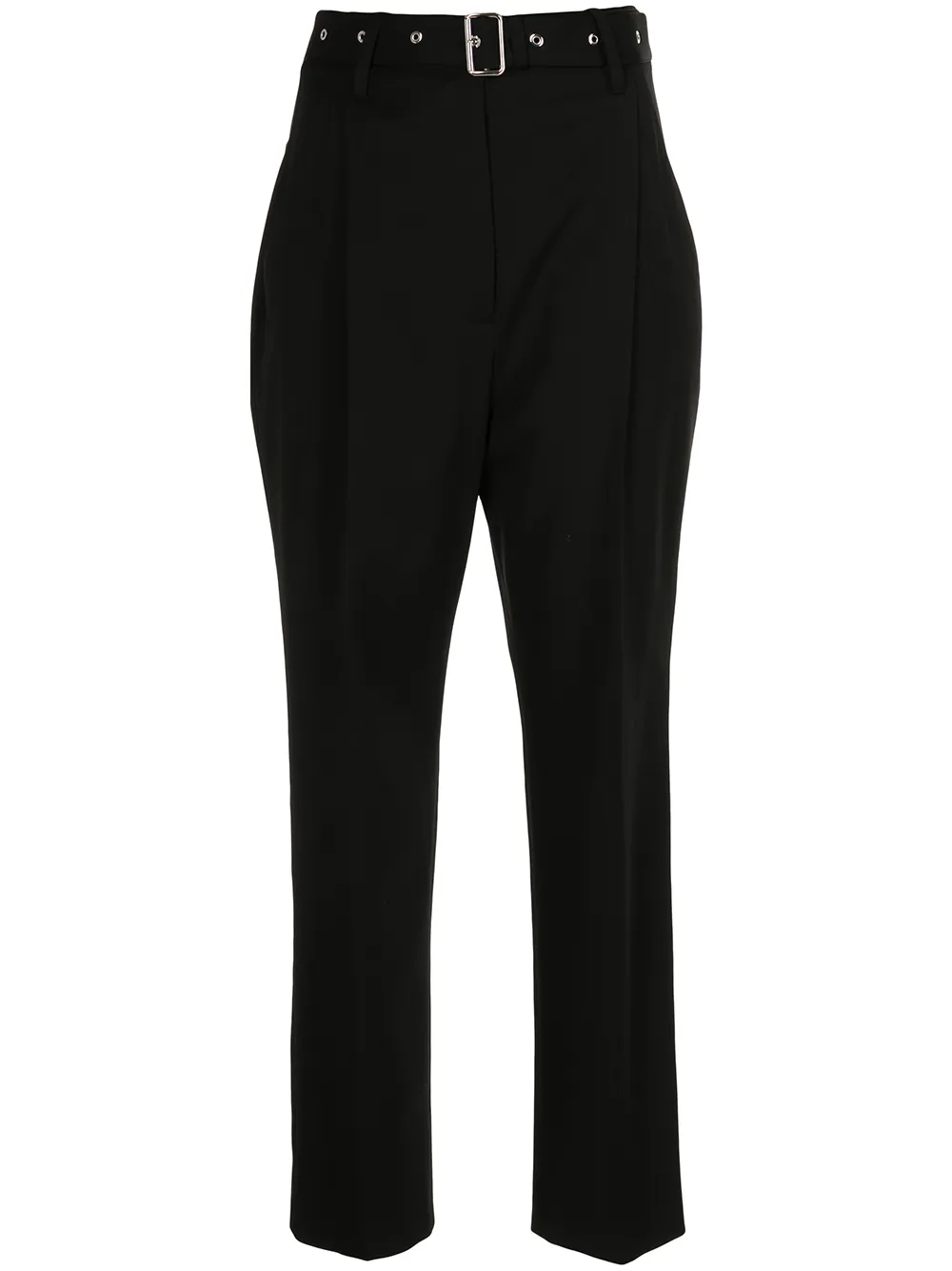 

Укороченные узкие брюки Proenza Schouler, черный