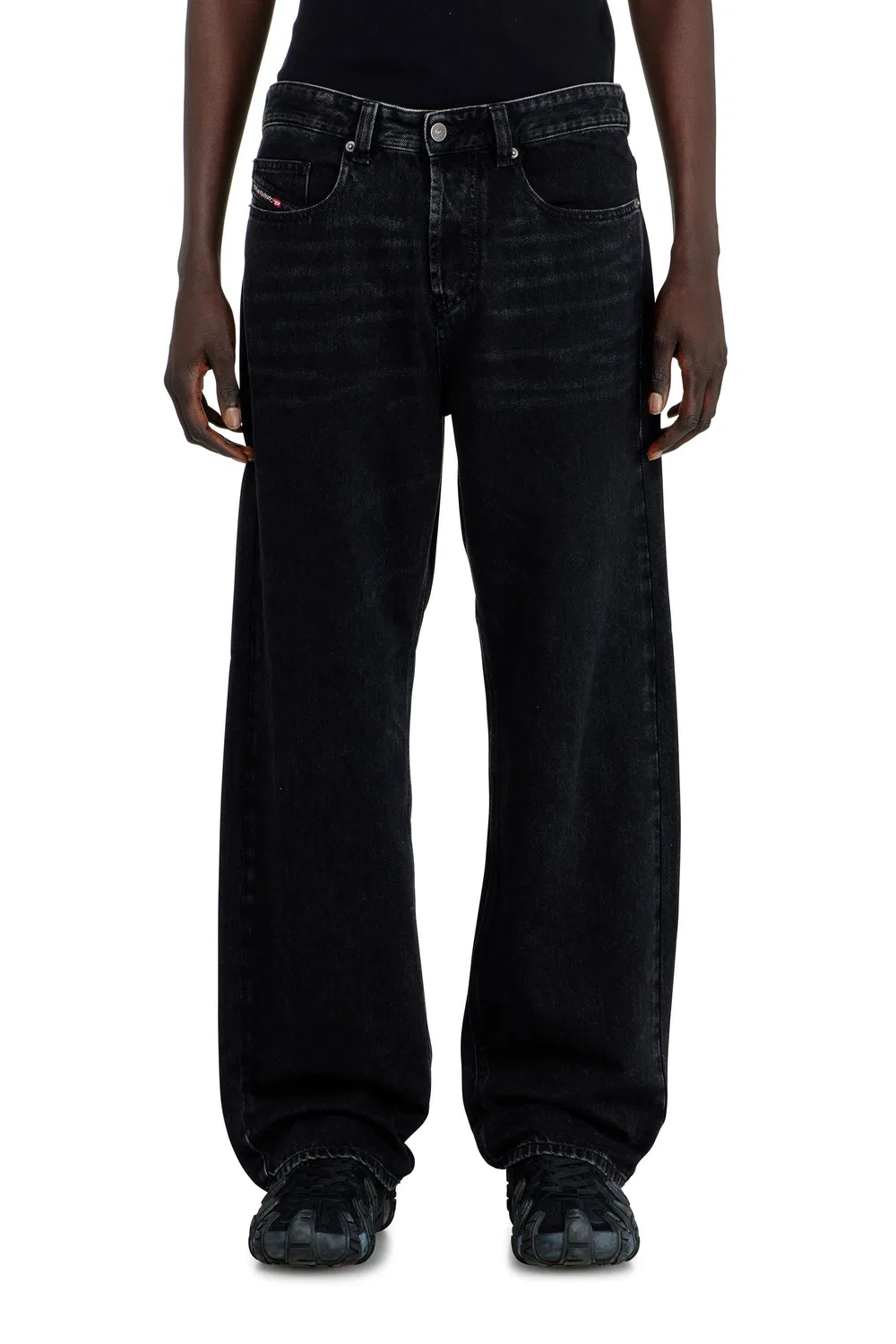 Мужские джинсовые брюки 2001 D-MACRO L.32 Diesel, black