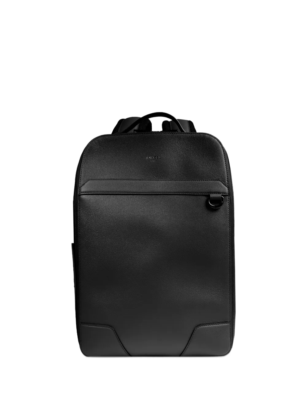 

Кожаный рюкзак с верхней ручкой Lancel, черный