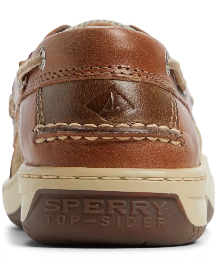 Мужские лодочные туфли Billfish с тремя парами люверсов Sperry, коричневый — фото 3