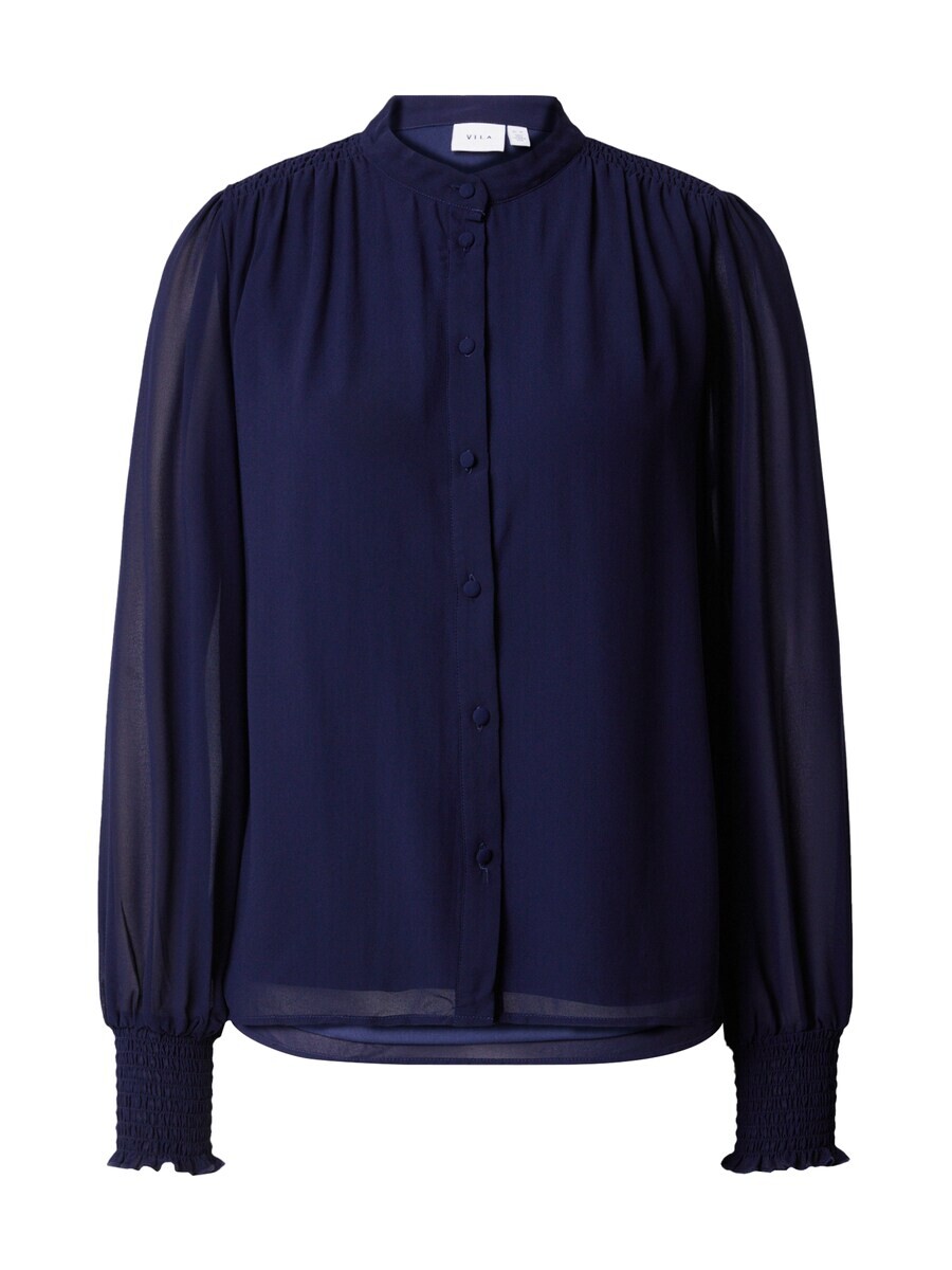 

Рубашка VILA Blouse VIUNA, темно-синий