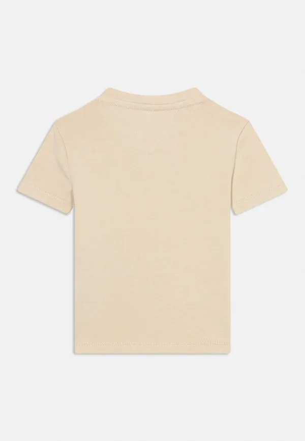 Футболка с контурным логотипом, футболка с принтом Tommy Hilfiger, Classic Beige — фото 2