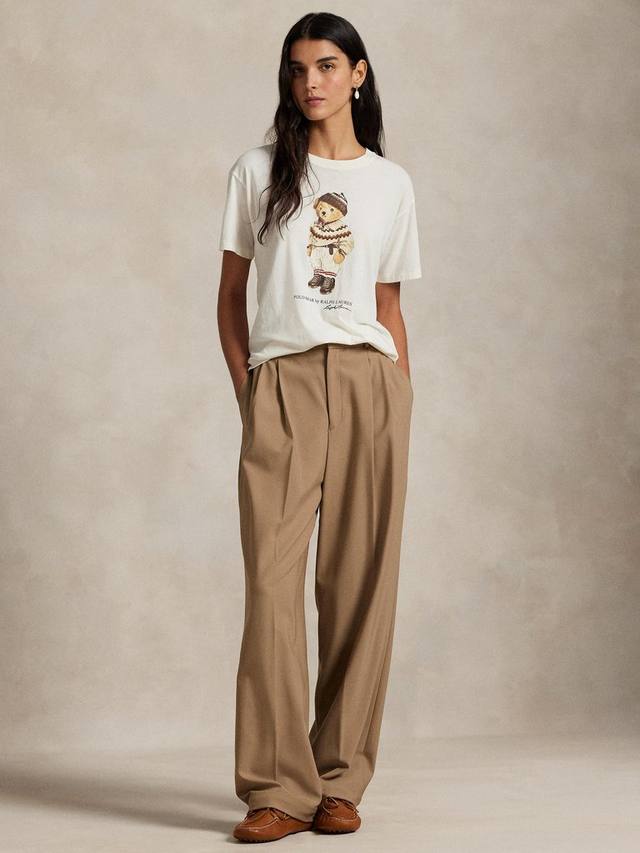 

Футболка Polo с медвежонком Ralph Lauren, Off White