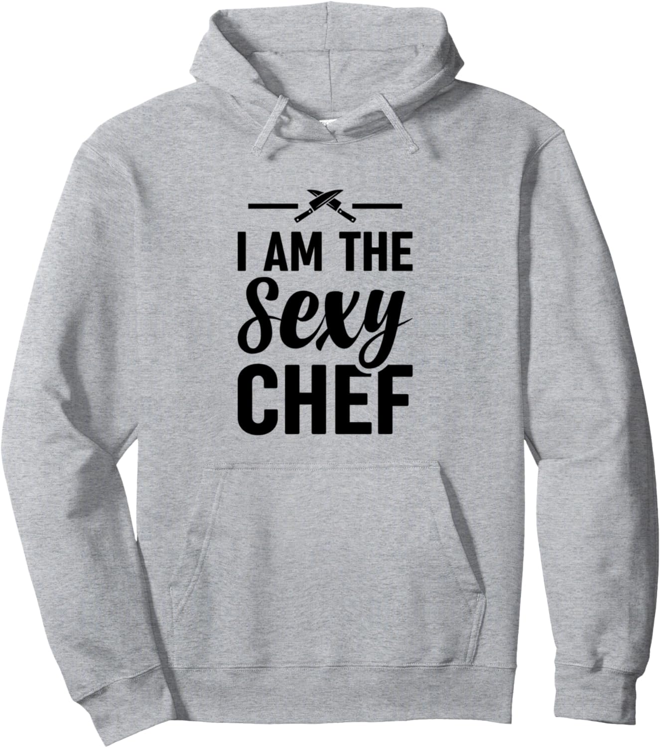 

Толстовка, Я сексуальный шеф-повар, готовлю великолепные блюда, в толстовке с надписью «Готовлю» Cooking Chef Sexy Cook Kitchen Chef Cooking, серый