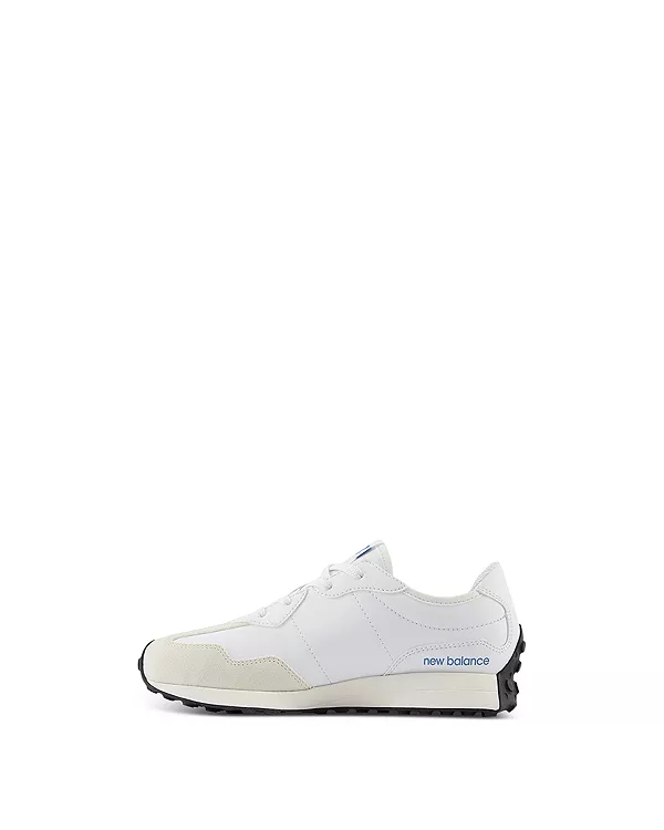 Кроссовки унисекс 327 на шнуровке для бега - для детей постарше New Balance, белый — фото 4
