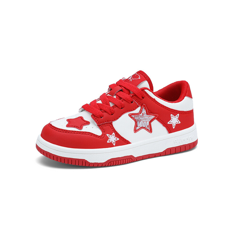 Детские кроссовки для скейтбординга Kids Low-top Five star Red Snoopy, красный — фото 2